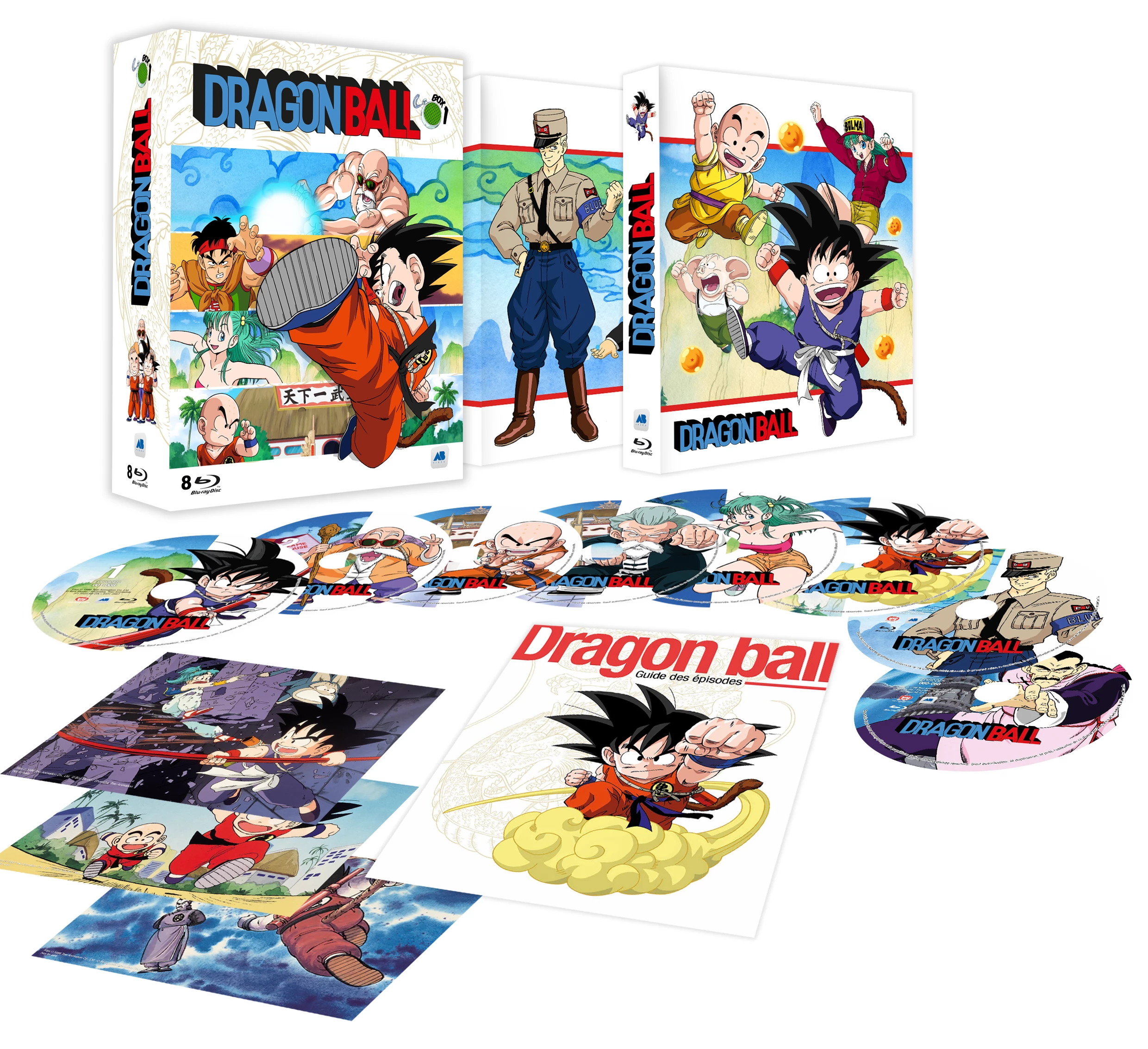 Dragon Ball Z Super DBZ Coffret 7 Boules de Cristal Complet Comme