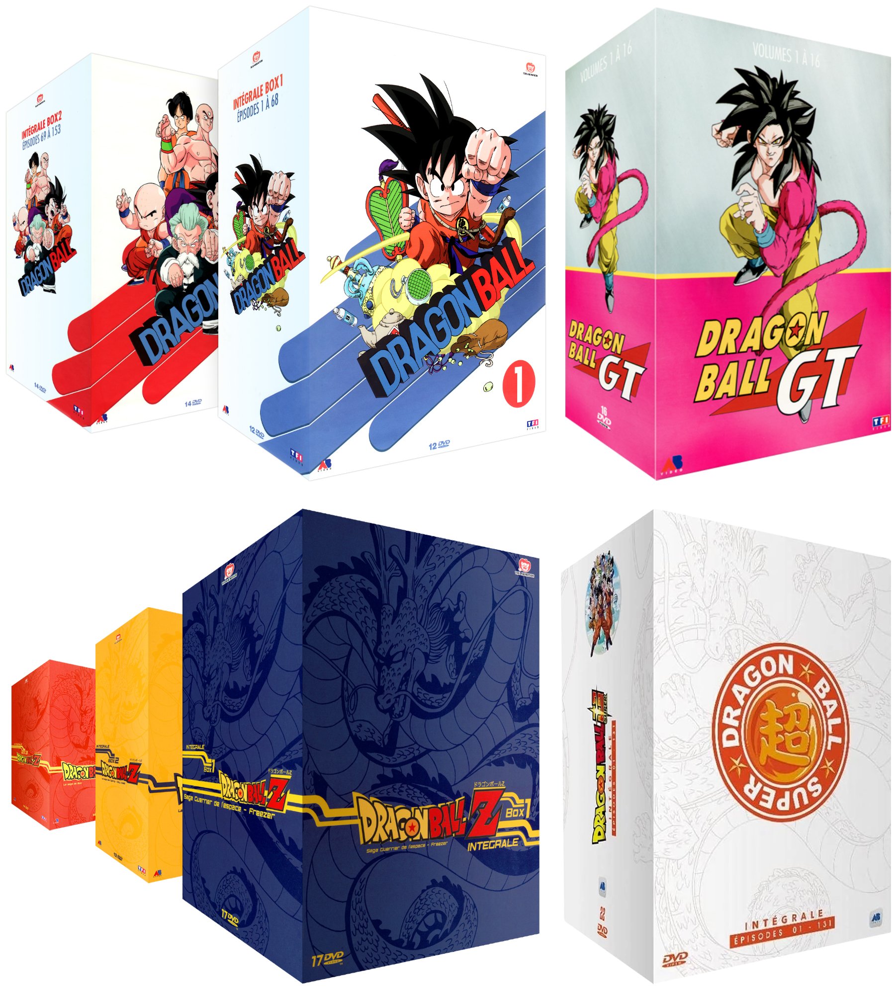 Intégrale dvd dragon ball z vf sur Manga occasion