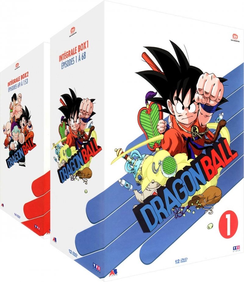 Dragon Ball - Intégrale Collector - Pack 2 Coffrets (26 DVD) - 153 épisodes - Non censuré