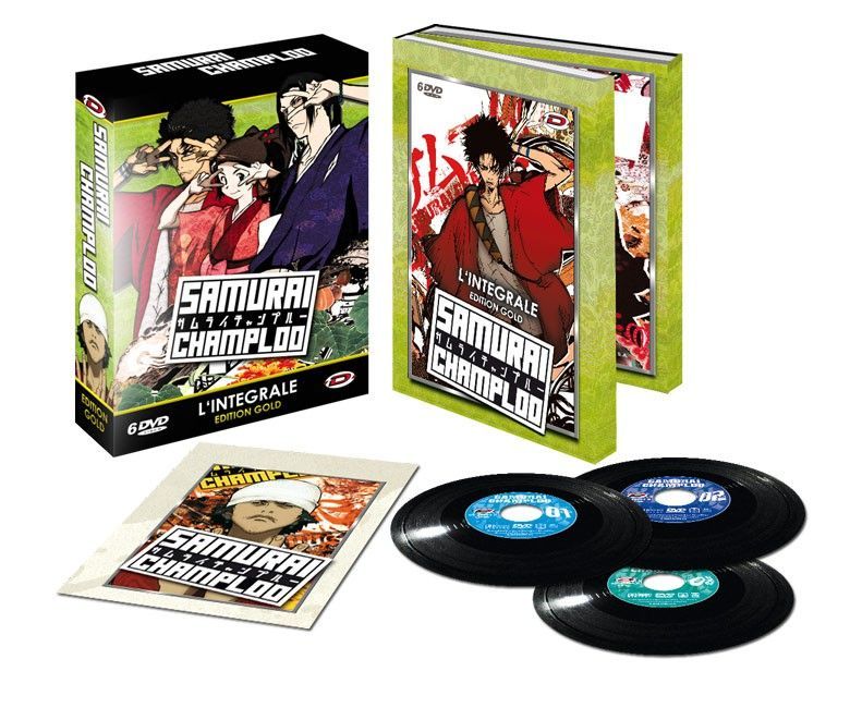 Samurai Champloo - Intgrale - Coffret DVD + Livret - Edition Gold