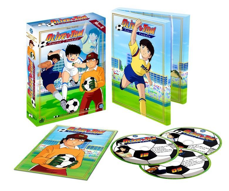 Olive et Tom - Partie 2 - Coffret DVD + Livret - Collector - Captain Tsubasa - non censuré