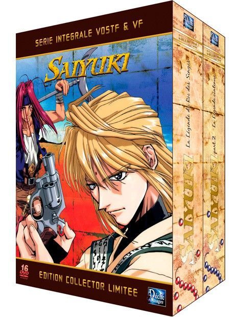 IMAGE 3 : Saiyuki - Intgrale - Collector - Coffret (16 DVD + 2 Livrets)