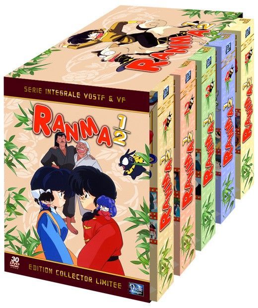 Ranma 1/2 - Intgrale - Edition Limite Collector - Coffret (30 DVD + 5 Livrets) - non censur