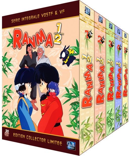 IMAGE 3 : Ranma 1/2 - Intgrale - Edition Limite Collector - Coffret (30 DVD + 5 Livrets) - non censur