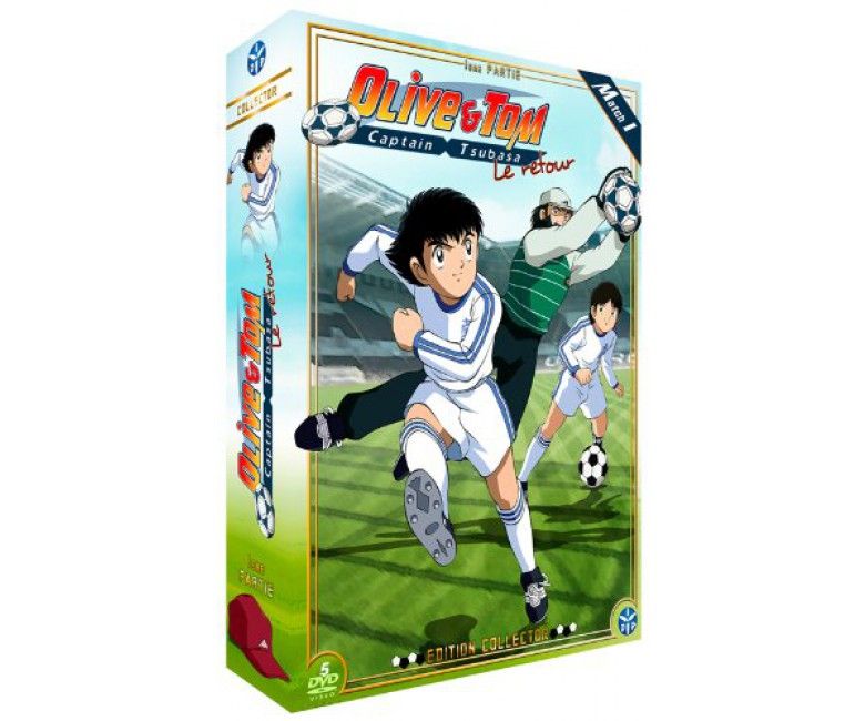 IMAGE 2 : Olive et Tom - Le retour (En route vers le mondial) - Partie 1 - Coffret DVD + Livret - Collector - Captain Tsubasa - non censur