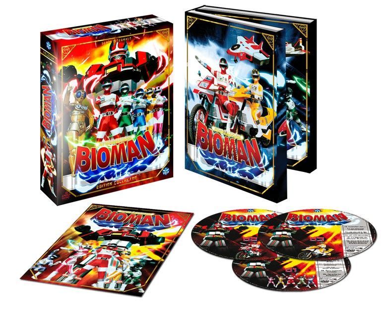 Bioman - Intégrale - Coffret DVD + Livret - Collector