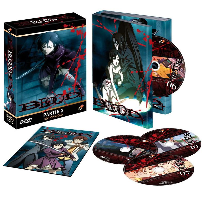 IMAGE 3 : Blood+ (The Last Vampire) - Intégrale - Pack 2 Coffrets (10 DVD) - Edition Gold - 50 épisodes