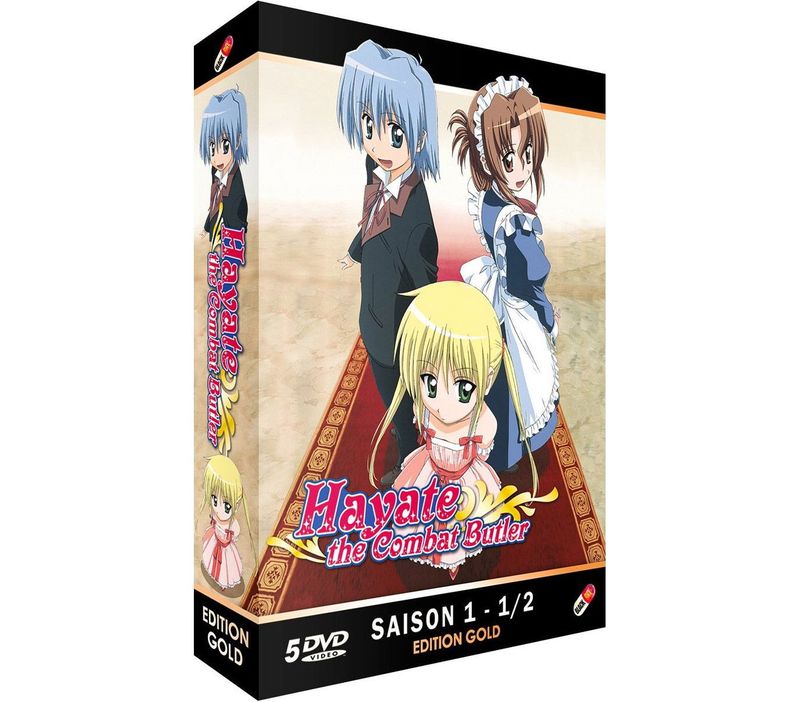 IMAGE 2 : Hayate the combat Butler - Saison 1 - Partie 1 - Coffret DVD + Livret - Edition Gold