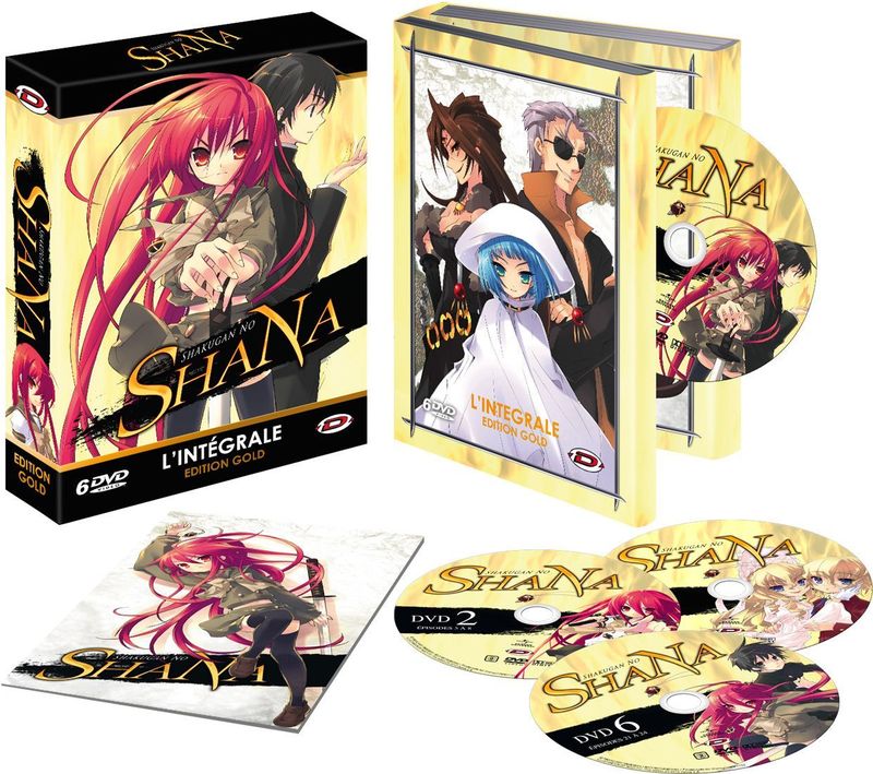Shakugan No Shana - Intgrale (Saison 1) - Coffret DVD + Livret - Edition Gold