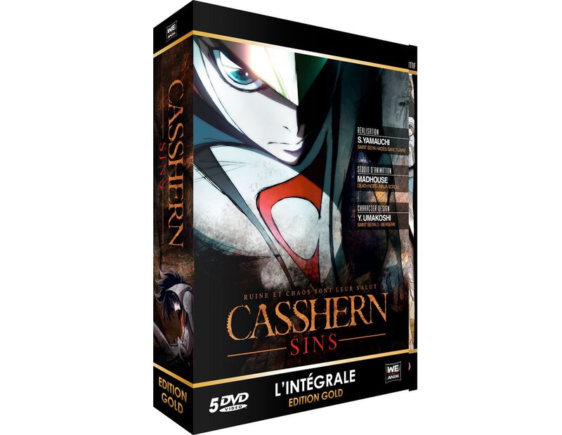 IMAGE 2 : Casshern Sins - Intgrale - Coffret DVD + Livret - Edition Gold