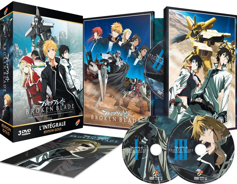 Broken Blade - Intgrale - Coffret DVD + Livret - Edition Gold