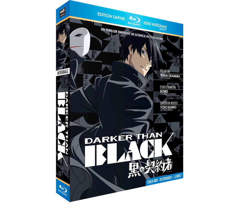 IMAGE 2 : Darker Than BLACK - Intégrale (Saison 1) - Coffret Blu-ray + Livret - Edition Saphir