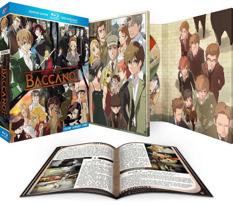 Baccano ! - Intgrale + OAVs - Coffret Blu-ray + Livret - Edition Saphir