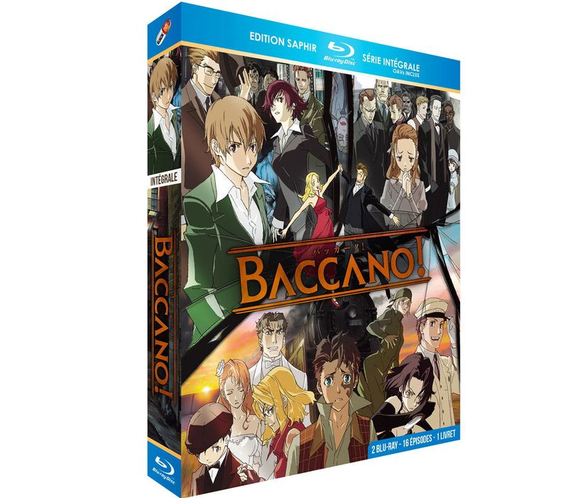 IMAGE 2 : Baccano ! - Intégrale + OAVs - Coffret Blu-ray + Livret - Edition Saphir