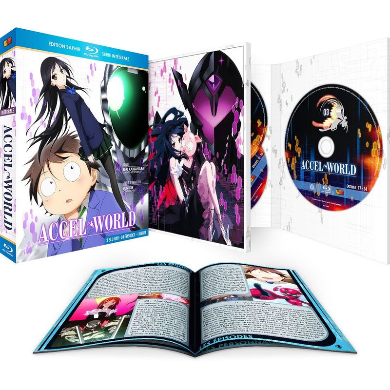 Accel World - Intgrale - Coffret Blu-ray + Livret - Edition Saphir