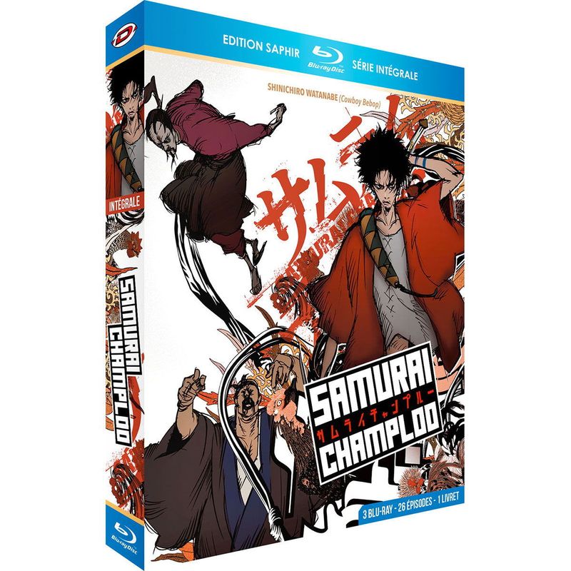 IMAGE 2 : Samurai Champloo - Intgrale - Coffret Blu-ray + Livret - Edition Saphir