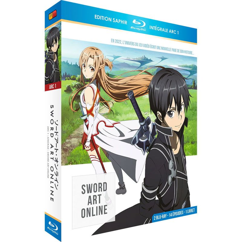 IMAGE 2 : Sword Art Online - Arc 1 (SAO) - Coffret Blu-ray + Livret - Edition Saphir