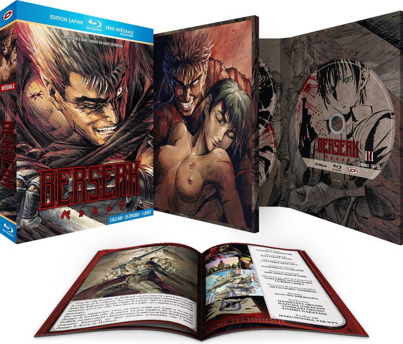 Berserk - Intégrale - Coffret Blu-ray + Livret - Edition Saphir