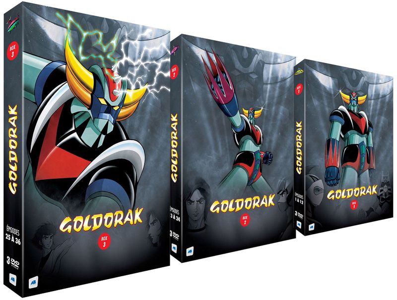 IMAGE 2 : Goldorak - Partie 1 à 3 - Pack 3 coffrets DVD - Version non censurée