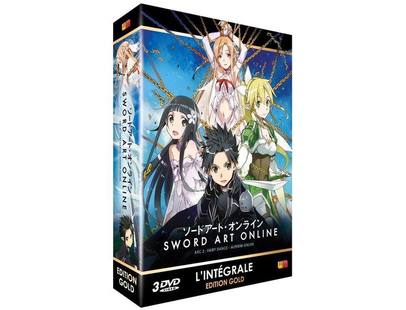 IMAGE 2 : Sword Art Online - Arc 2 (ALO) - Coffret DVD + Livret - Edition Gold - SAO