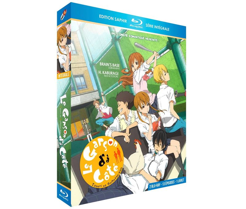 IMAGE 2 : Le garçon d'à côté (Tonari no Kaibutsu-kun) - Intégrale - Edition Saphir - Coffret Blu-ray + Livret