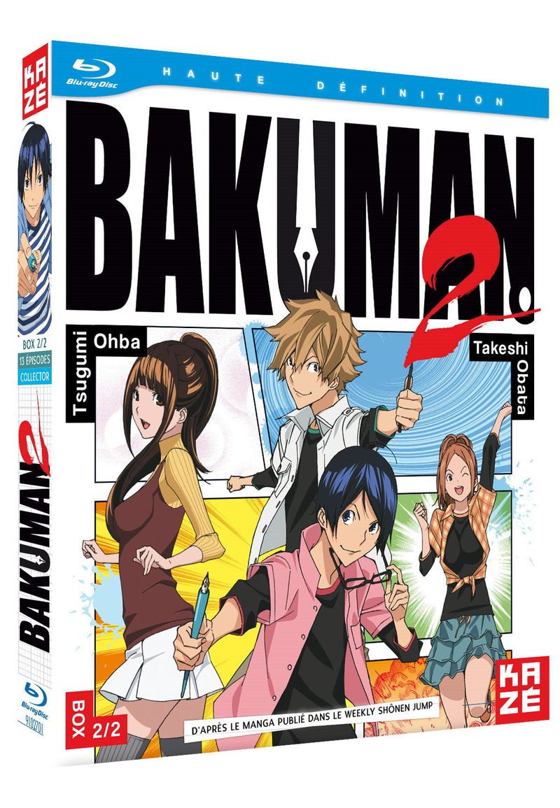 Bakuman - Partie 2/2 (Saison 2) - Coffret Blu-ray