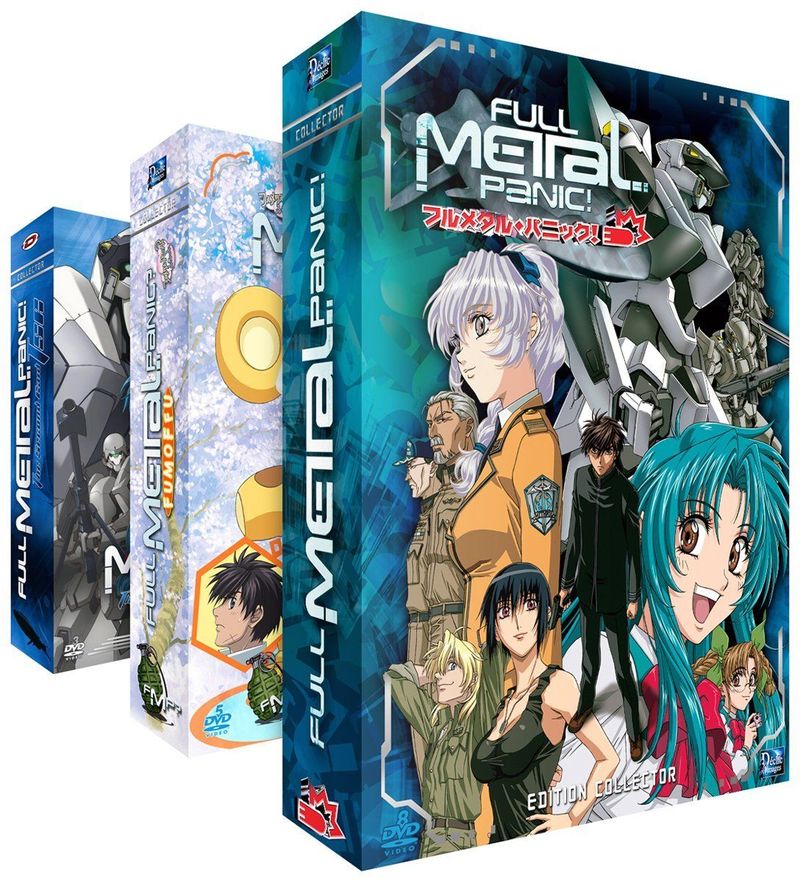 Full Metal Panic - Intgrale de la Trilogie - Edition Collector - Pack 3 Coffrets DVD