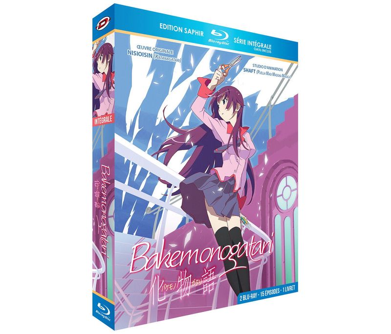 IMAGE 2 : Bakemonogatari - Intgrale + 3 OAV - Edition Saphir - Coffret Blu-ray + Livret