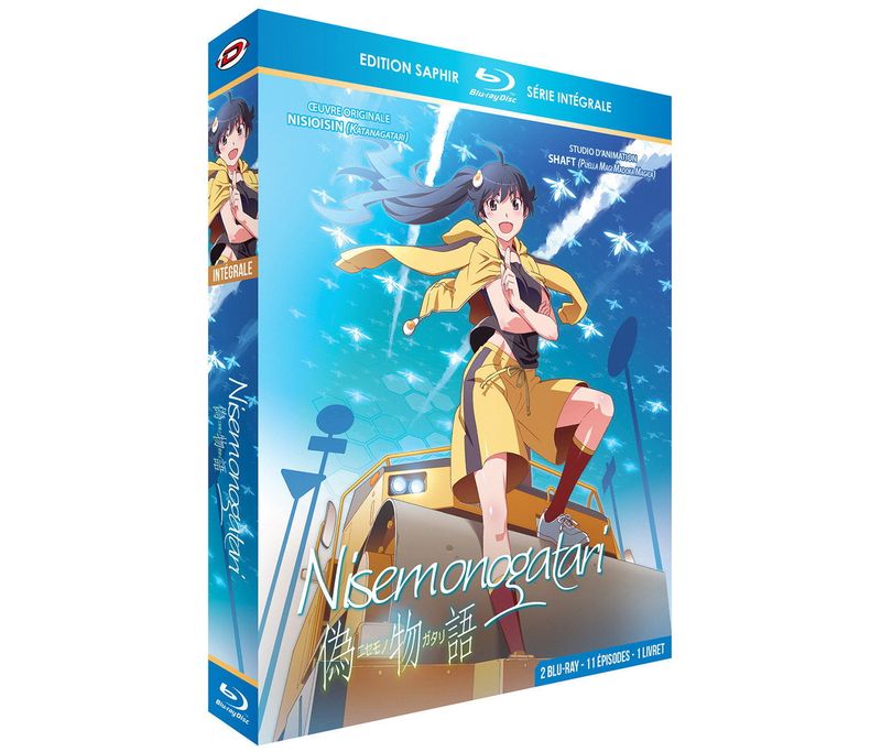 IMAGE 2 : Nisemonogatari - Intégrale - Edition Saphir - Coffret Blu-ray + Livret