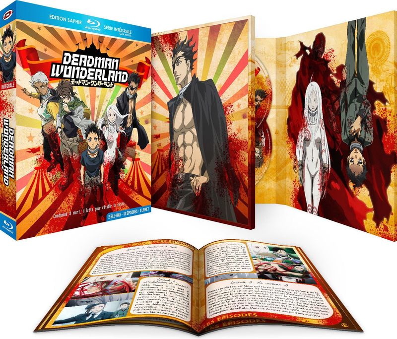 Deadman Wonderland - Intégrale + OAV - Edition Saphir - Coffret Blu-ray