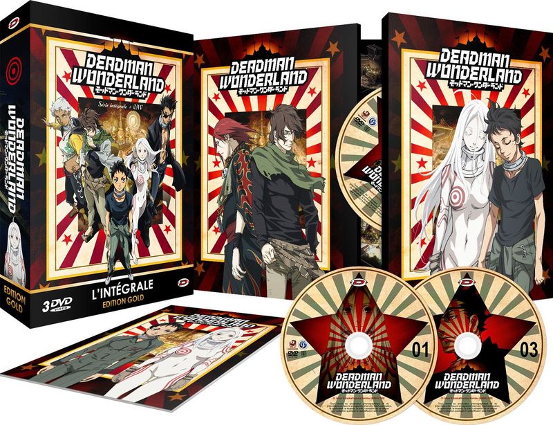 Deadman Wonderland - Intégrale + OAV - Edition Gold - Coffret DVD