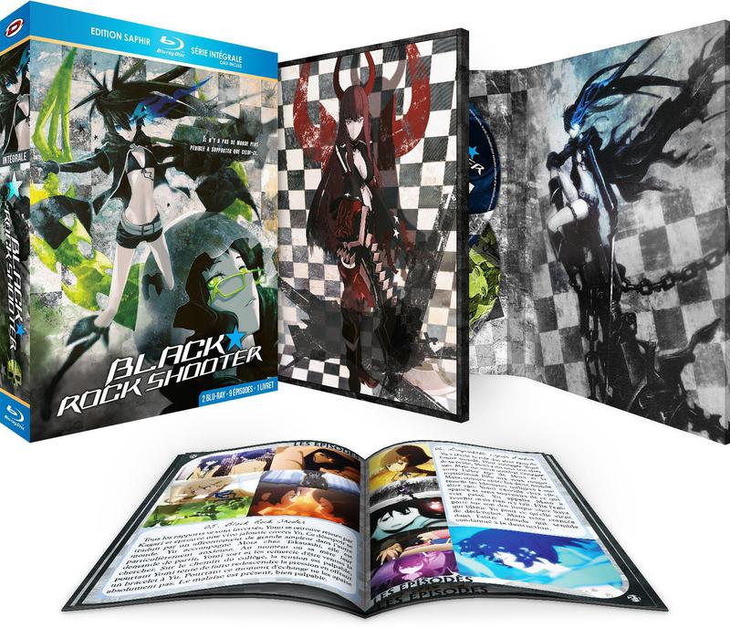 Black Rock Shooter - Intgrale + OAV - Edition Saphir - Coffret Blu-ray + Livret