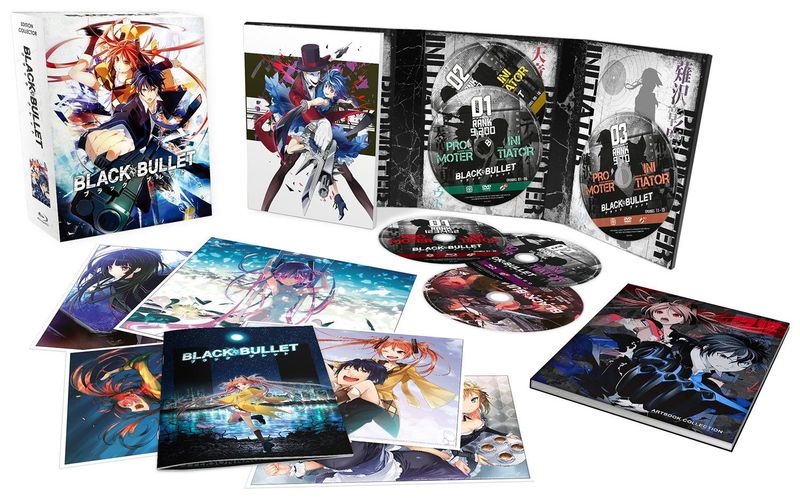 Black Bullet - Intgrale - Edition Collector Limite - Coffret Combo Blu-ray + DVD