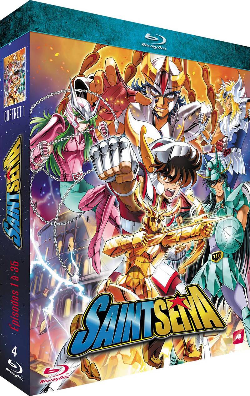 Saint Seiya (Les Chevaliers du Zodiaque) - Partie 1 - Coffret Blu-ray - Non censure