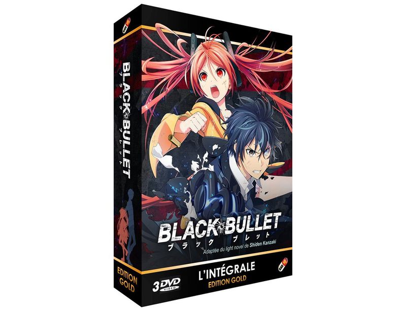 IMAGE 2 : Black Bullet - Intégrale - Coffret DVD + Livret - Edition Gold
