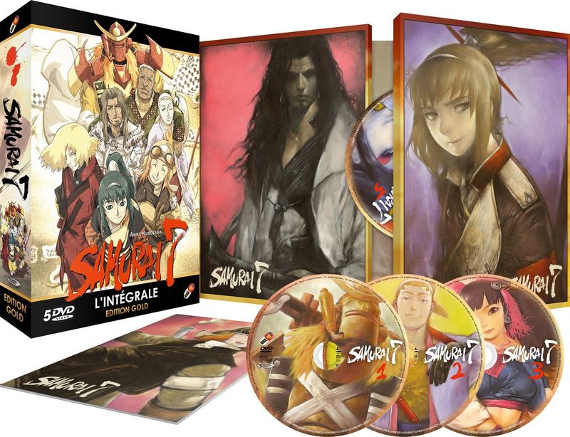 Samurai 7 Integrale Edition Gold Coffret Dvd Livret Anime Store Fr