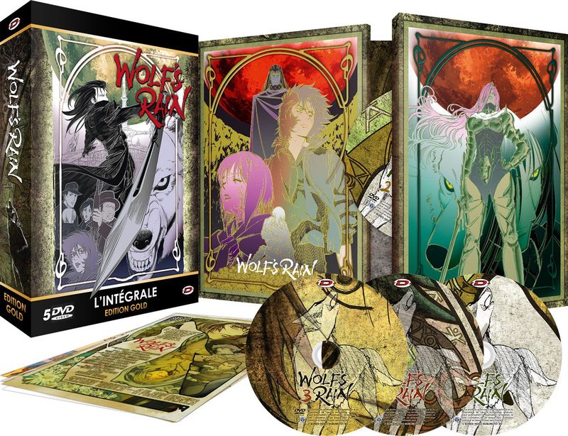Wolf's Rain - Intégrale - Coffret DVD + 5 Cartes postales - Edition Gold