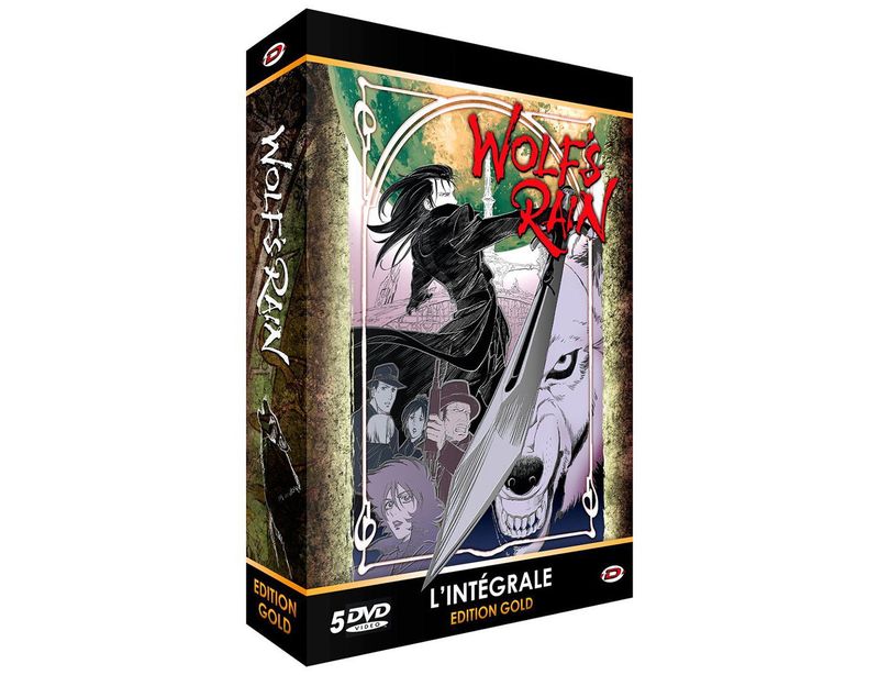 IMAGE 2 : Wolf's Rain - Intégrale - Coffret DVD + 5 Cartes postales - Edition Gold