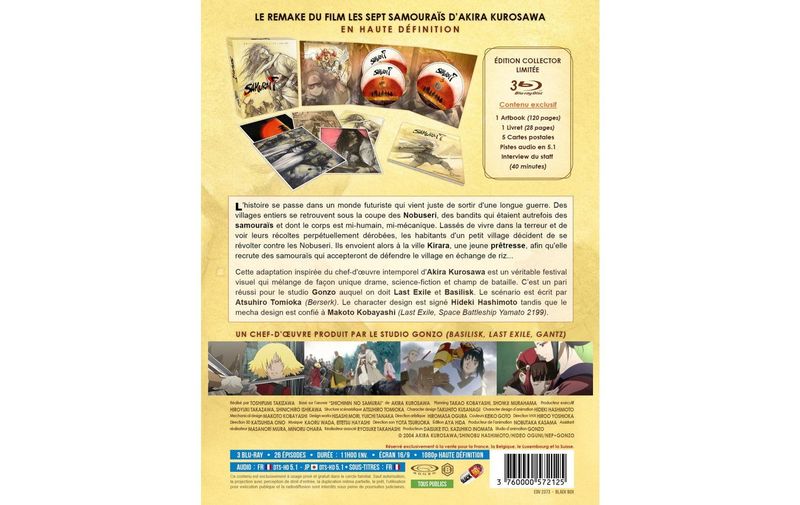 IMAGE 3 : Samurai 7 - Intégrale - Edition Collector Limitée - Coffret Blu-ray