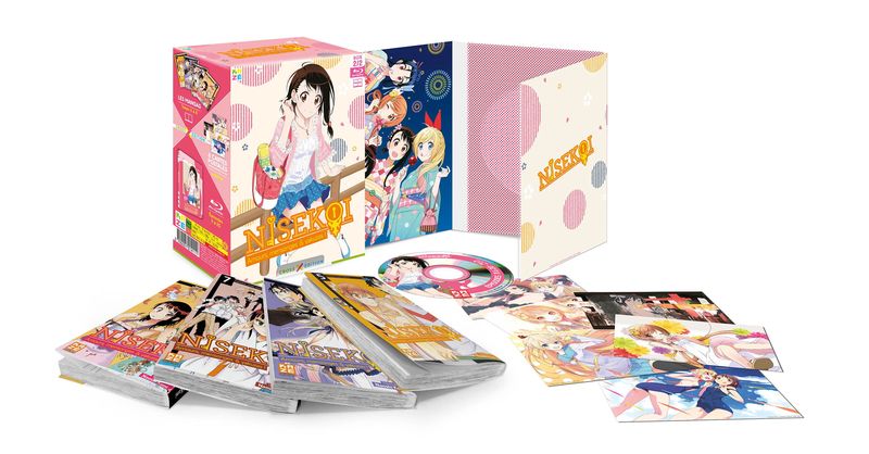 Nisekoi - Saison 1 - Partie 2 - Cross Edition - Coffret Blu-Ray + 4 Mangas