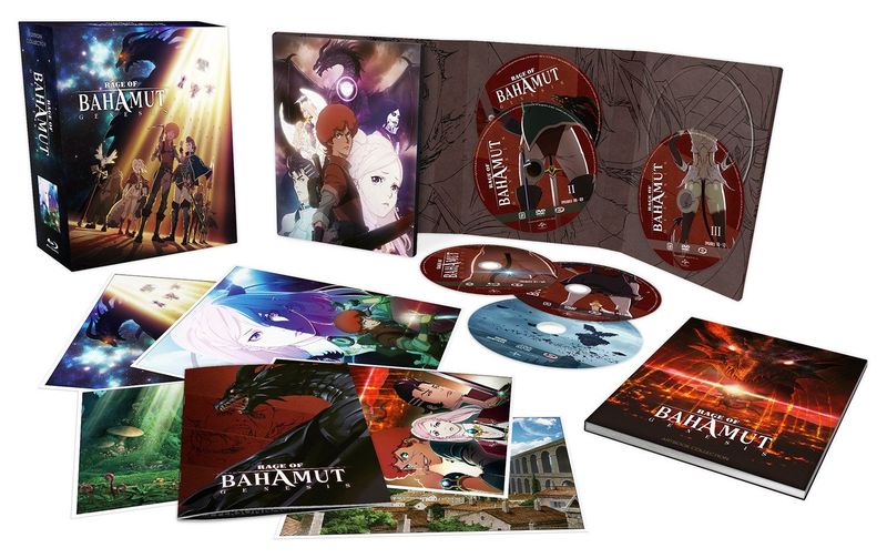 Rage of Bahamut : Genesis - Intégrale - Coffret Combo Blu-Ray + DVD - Edition Collector Limitée