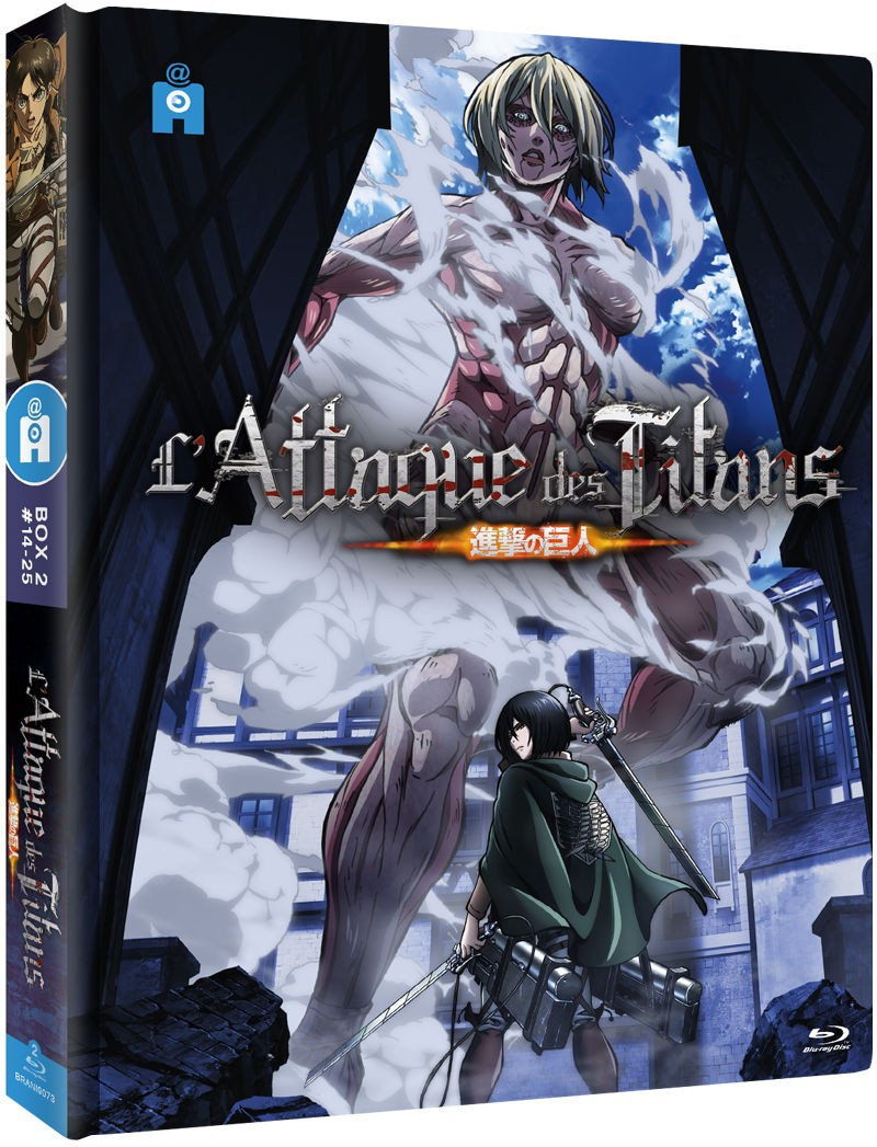 L' Attaque des Titans - Saison 1 - Partie 2 - Coffret Blu-Ray - Reedition
