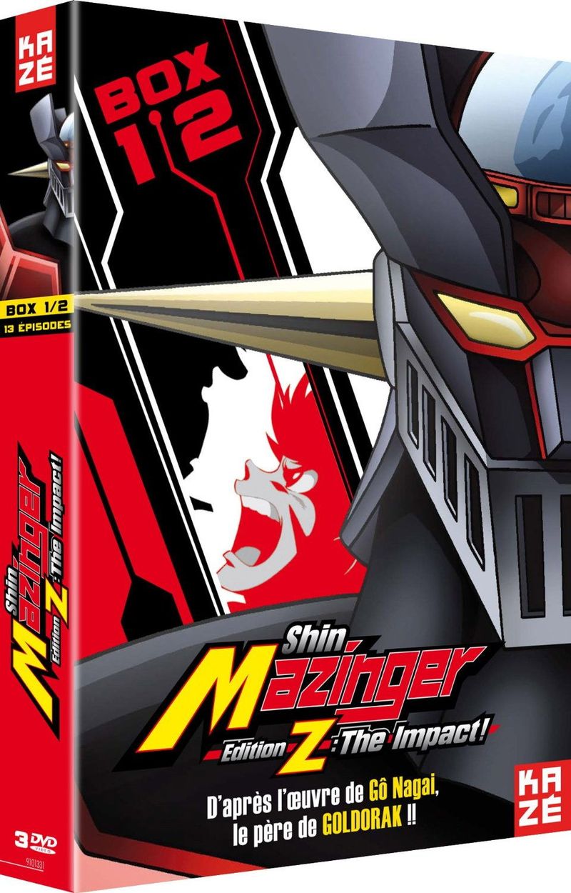 Shin Mazinger Edition Z : the Impact - Partie 1 - Coffret DVD