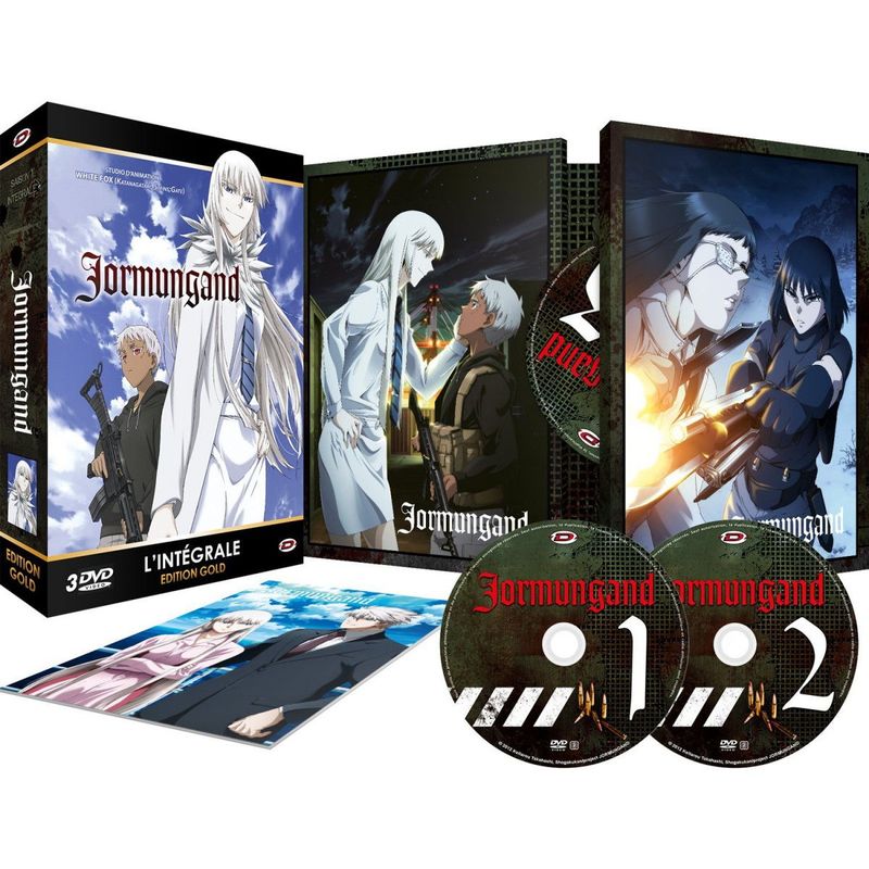 IMAGE 2 : Jormungand - Intégrale des 2 saisons - Edition Gold - Coffret DVD + 2 livrets