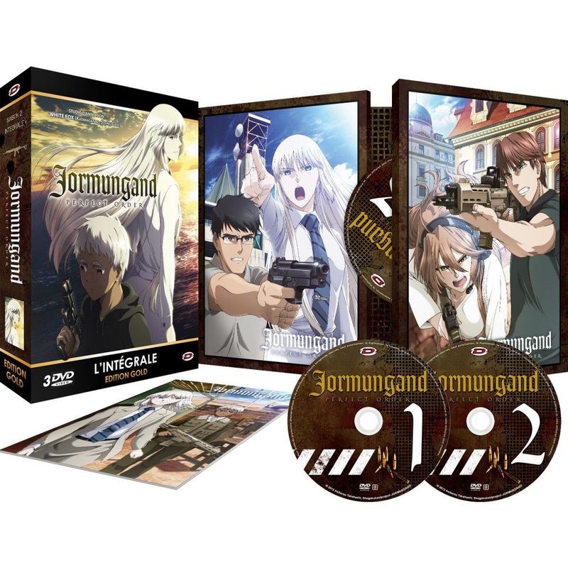 IMAGE 3 : Jormungand - Intégrale des 2 saisons - Edition Gold - Coffret DVD + 2 livrets