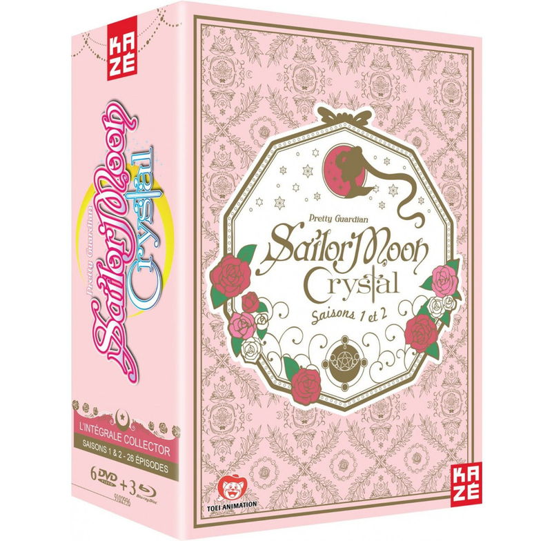 IMAGE 2 : Sailor Moon Crystal - Intégrale (Saisons 1 & 2) - Coffret DVD + Blu-ray - Combo Collector