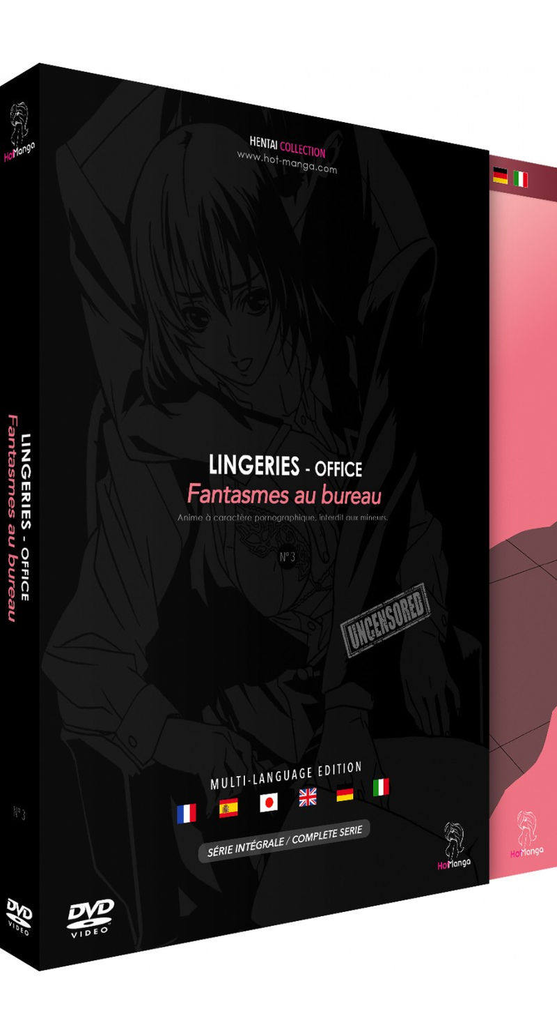 IMAGE 3 : Lingeries : Fantasmes au bureau - Intégrale (3 OAV) - DVD - Version non censurée - Hentai