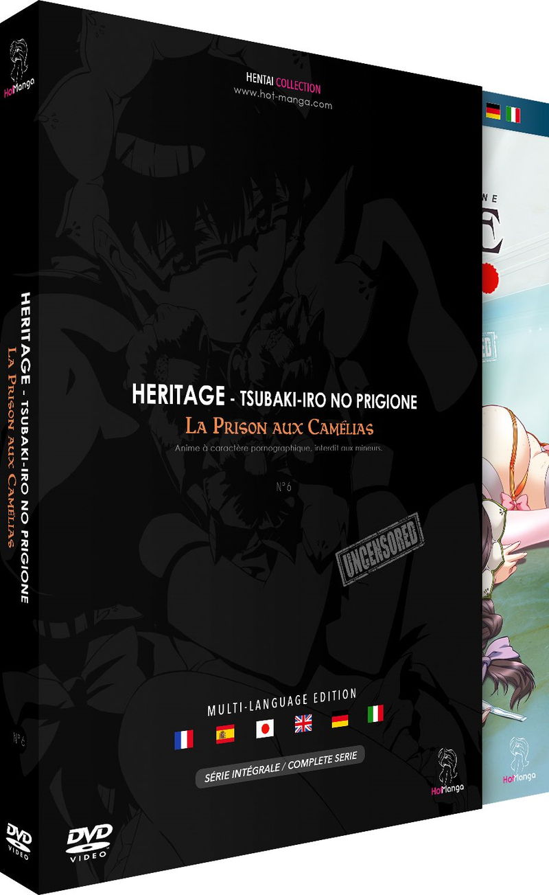 Heritage (La Prison aux Camélias) - Intégrale (Hentai) - DVD