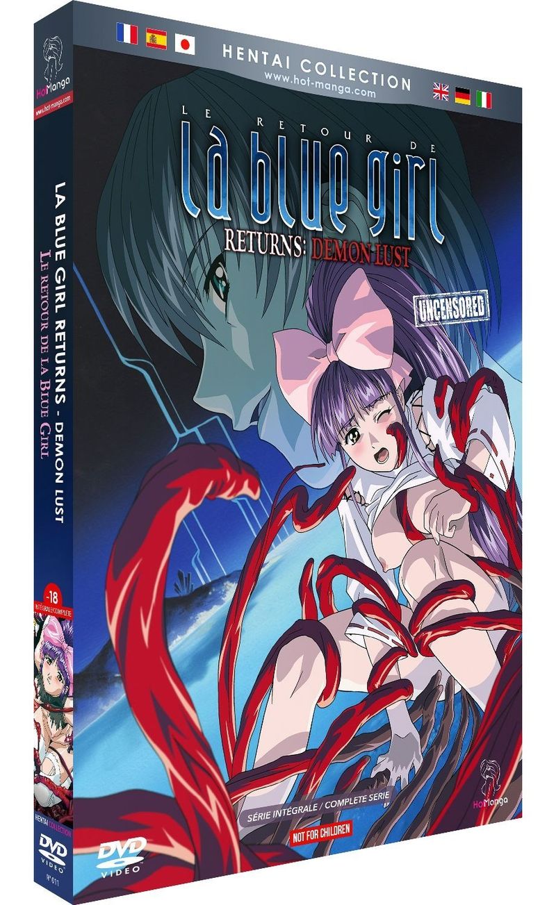 IMAGE 2 : La Blue Girl Returns (Le Retour de La Blue Girl) - Intgrale (Hentai) - DVD