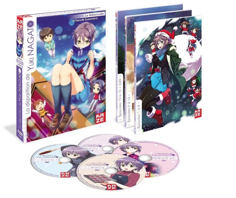 La disparition de Yuki Nagato - Intgrale - Coffret DVD